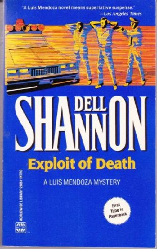Book cover for "Exploit of Death" by Dell Shannon