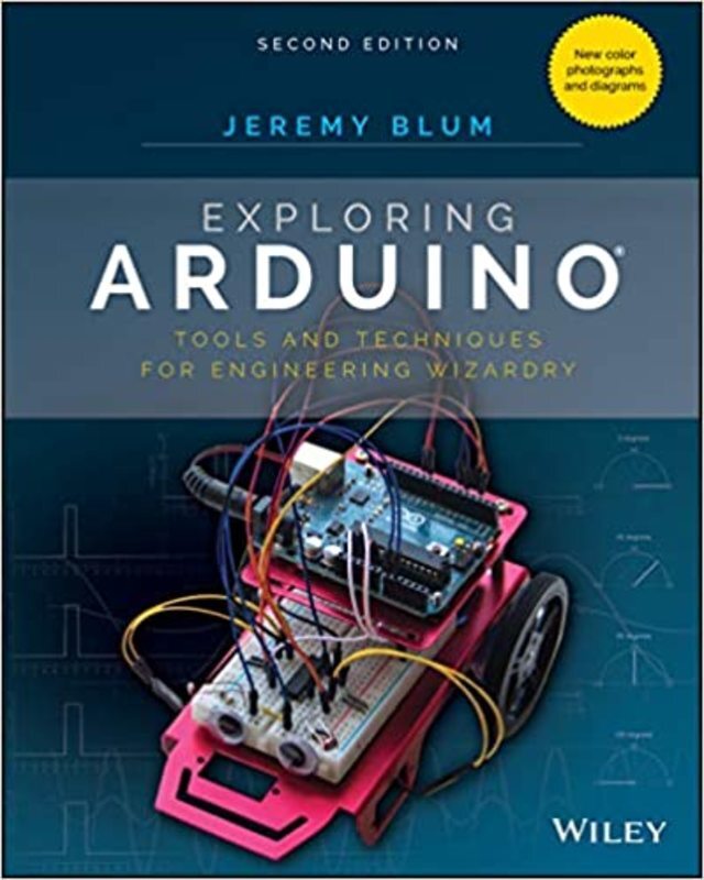 Book cover for "Exploring Arduino" by Jeremy Blum