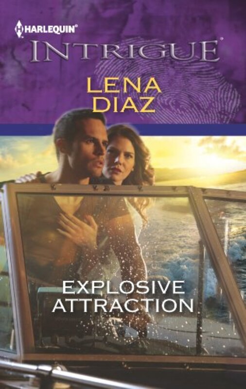 Book cover for "Explosive Attraction" by Lena Diaz