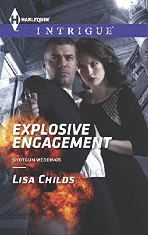 Book cover for "Explosive Engagement" by Lisa Childs