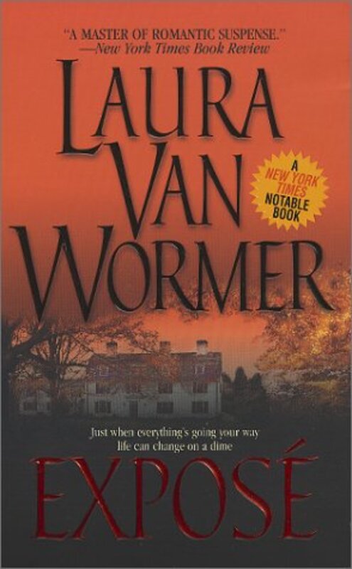Book cover for "Exposé" by Laura Van Wormer