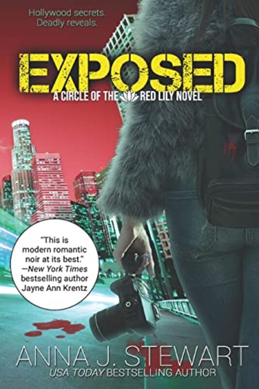 Book cover for "Exposed" by Anna J Stewart