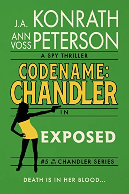 Book cover for "Exposed" by JA Konrath