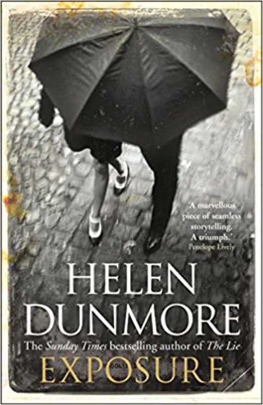Book cover for "Exposure" by Helen Dunmore