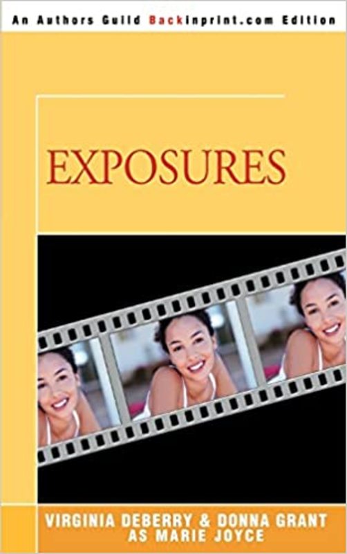 Book cover for "Exposures" by Donna Grant