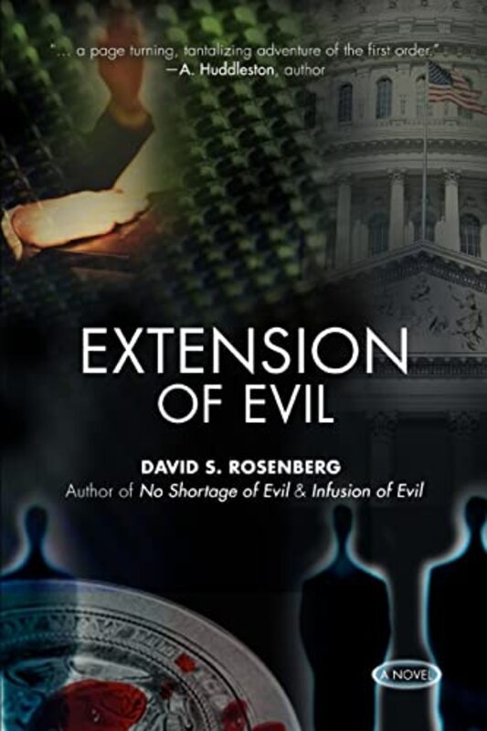 Book cover for "Extension of Evil" by David S Rosenberg