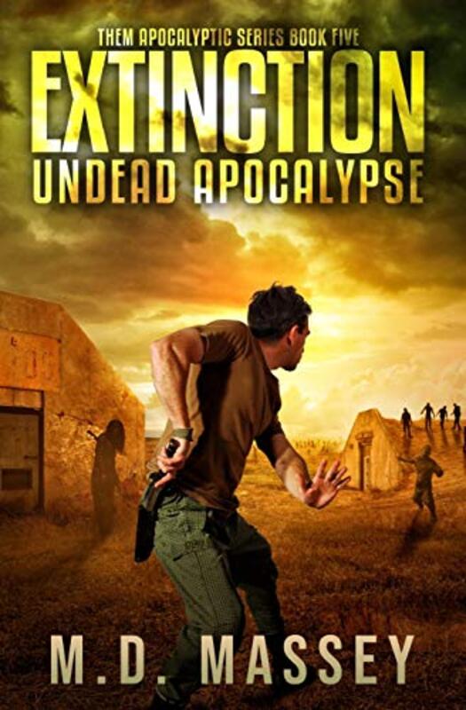 Book cover for "Extinction" by MD Massey