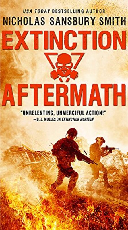 Book cover for "Extinction Aftermath" by Nicholas Sansbury Smith