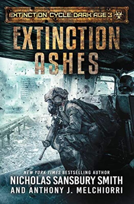 Book cover for "Extinction Ashes" by Nicholas Sansbury Smith