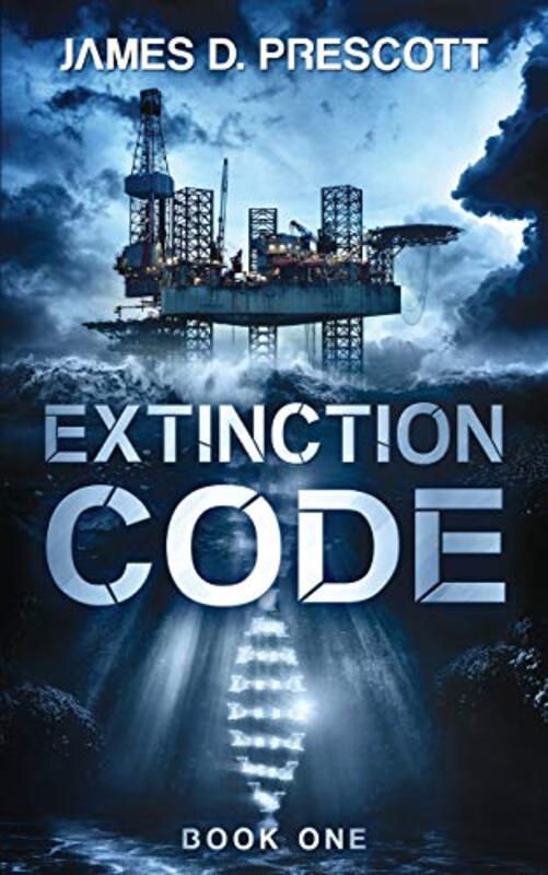 Book cover for "Extinction Code" by James D Prescott
