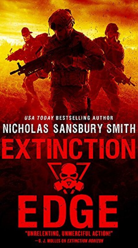 Book cover for "Extinction Edge" by Nicholas Sansbury Smith