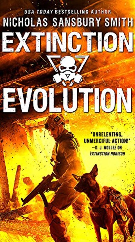 Book cover for "Extinction Evolution" by Nicholas Sansbury Smith