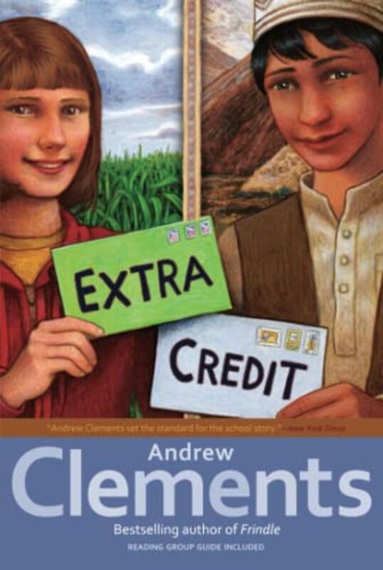 Book cover for "Extra Credit" by Andrew Clements
