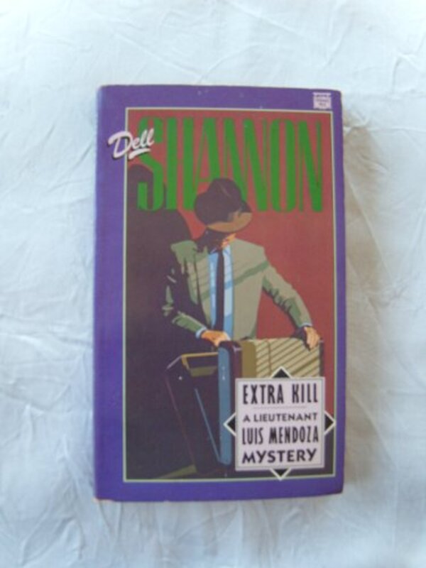 Book cover for "Extra Kill" by Dell Shannon