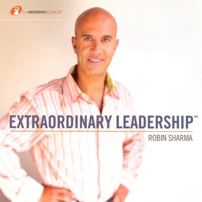 Book cover for "Extraordinary Leadership" by Robin S Sharma