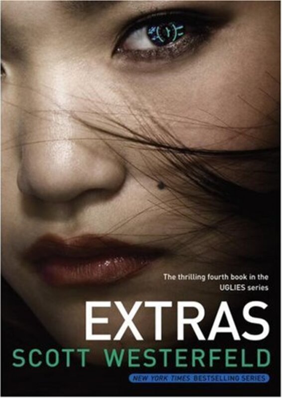 Book cover for "Extras" by Scott Westerfeld