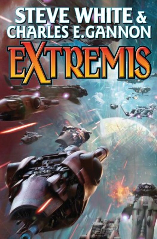 Book cover for "Extremis" by Steve White