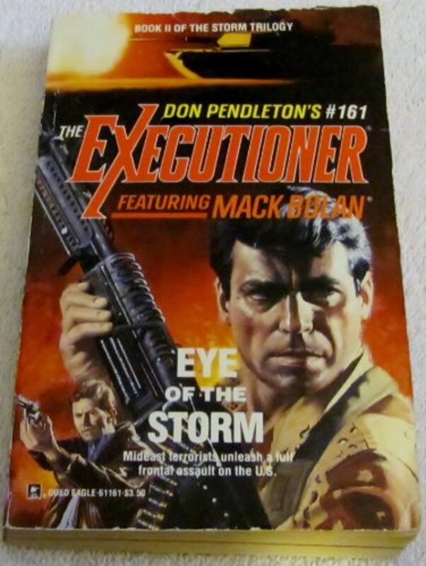 Book cover for "Eye Of The Storm" by Don Pendleton