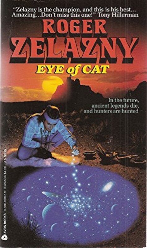 Book cover for "Eye of Cat" by Roger Zelazny