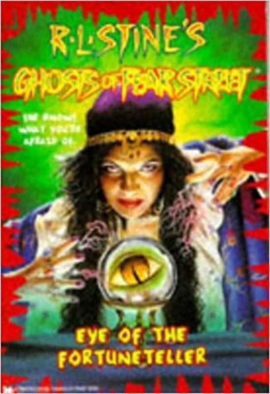 Book cover for "Eye of the Fortuneteller" by R.L. Stine