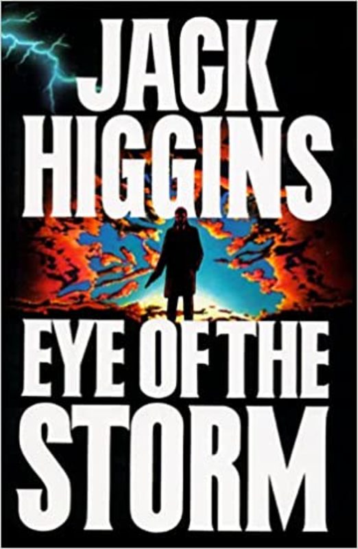 Book cover for "Eye of the Storm / Midnight Man" by Jack Higgins