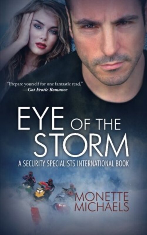 Book cover for "Eye of the Storm" by Monette Michaels