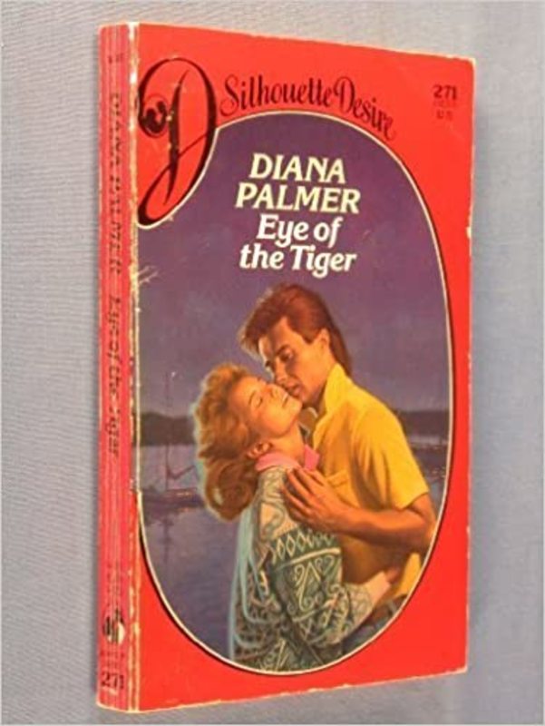 Book cover for "Eye of the Tiger" by Diana Palmer