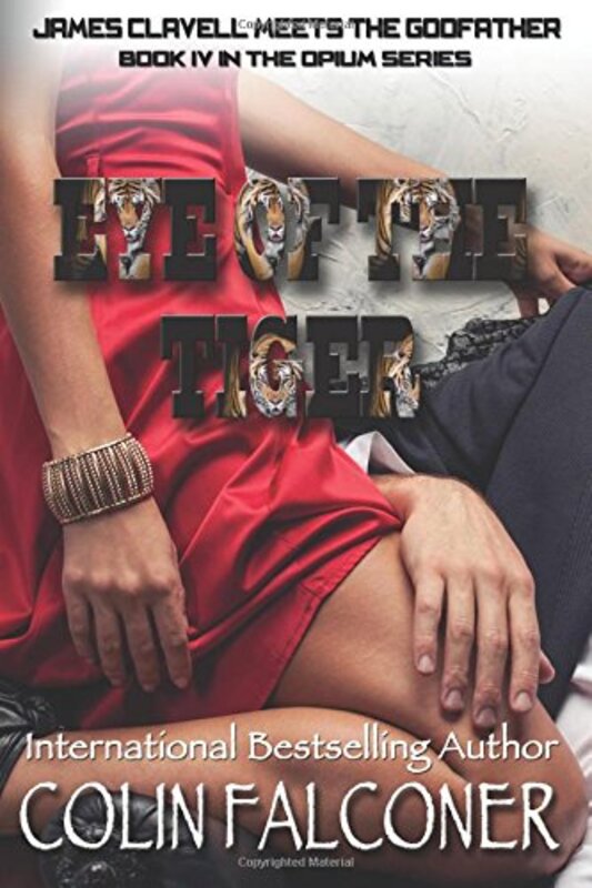 Book cover for "Eye of the Tiger" by Colin Falconer