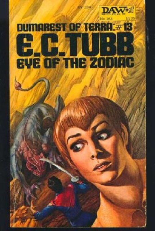 Book cover for "Eye of the Zodiac" by EC Tubb