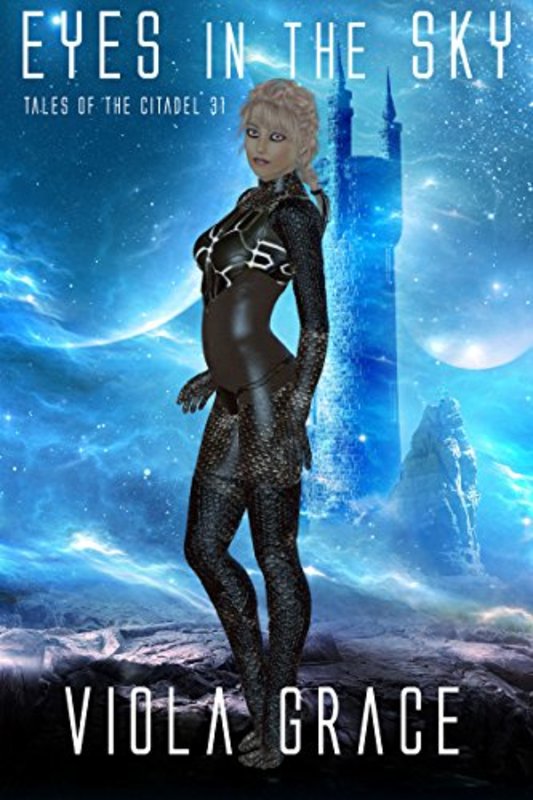 Book cover for "Eyes in the Sky" by Viola Grace