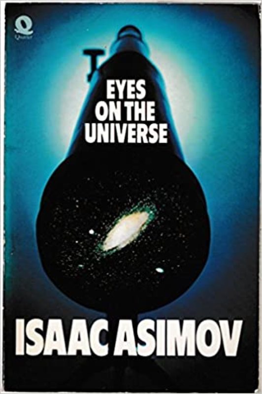 Book cover for "Eyes on the Universe" by Isaac Asimov