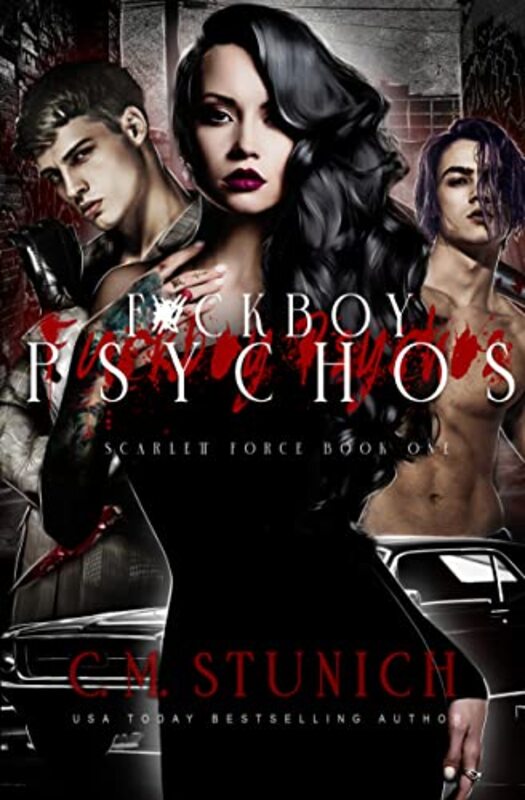 Book cover for "F*ckboy Psychos" by C M Stunich