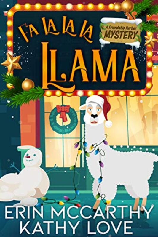 Book cover for "Fa La La La Llama" by Kathy Love