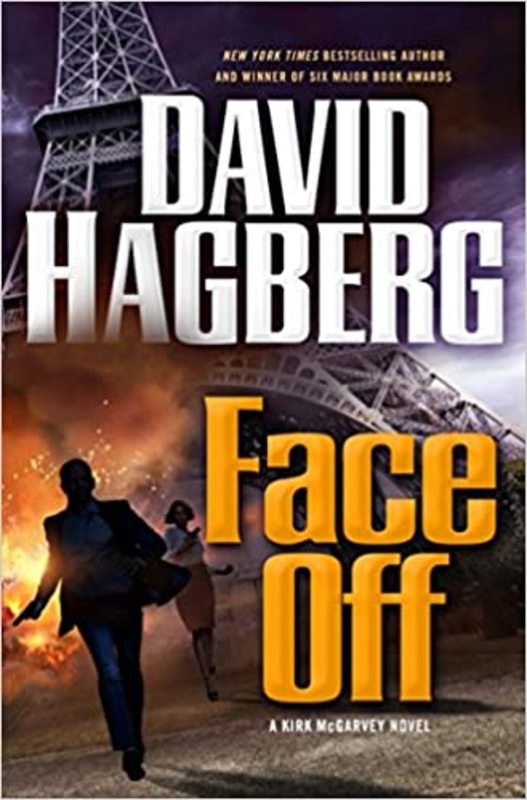 Book cover for "Face Off" by David Hagberg