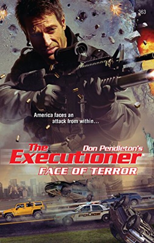 Book cover for "Face of Terror" by Don Pendleton