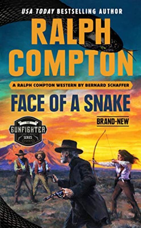 Book cover for "Face of a Snake" by Ralph Compton