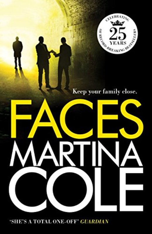 Book cover for "Faces" by Martina Cole
