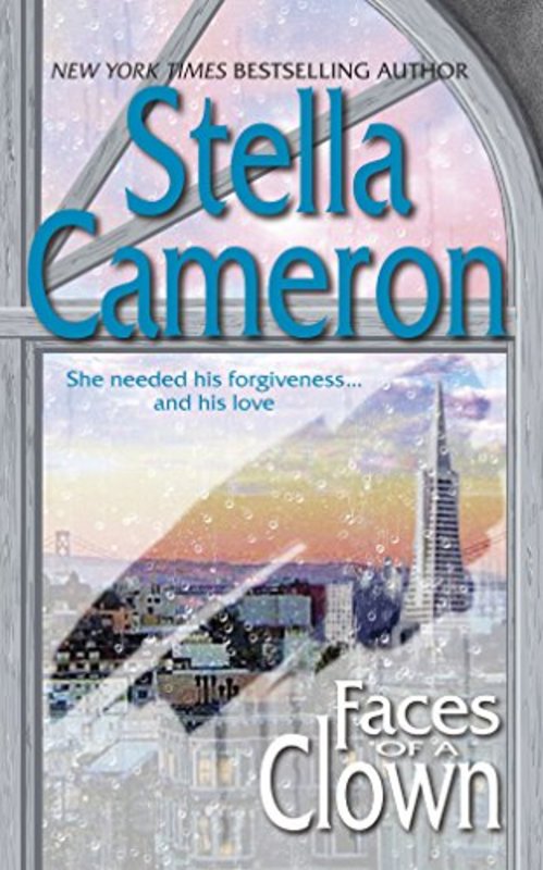 Book cover for "Faces of a Clown" by Stella Cameron