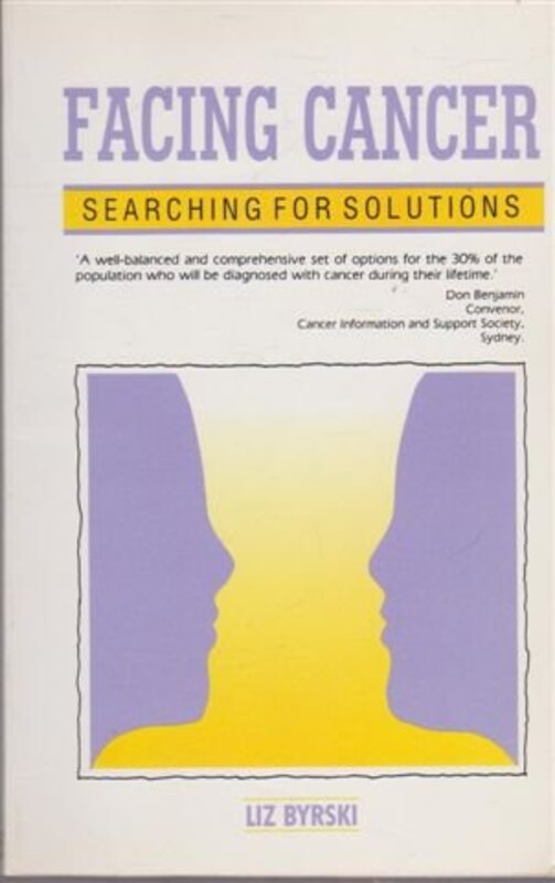 Book cover for "Facing Cancer" by Liz Byrski