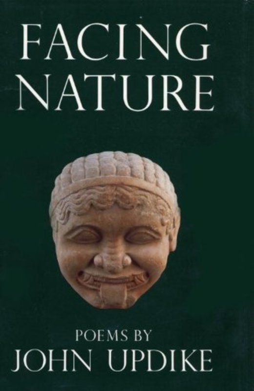 Book cover for "Facing Nature" by John Updike