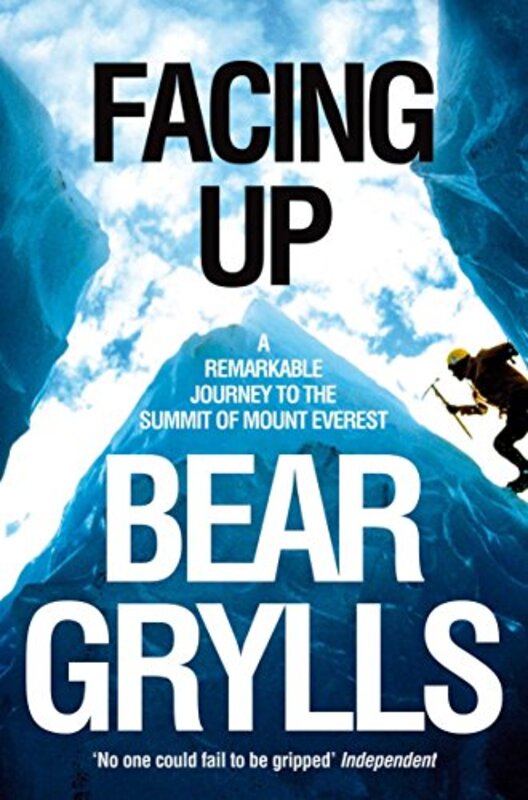 Book cover for "Facing Up / The Kid Who Climbed Everest"