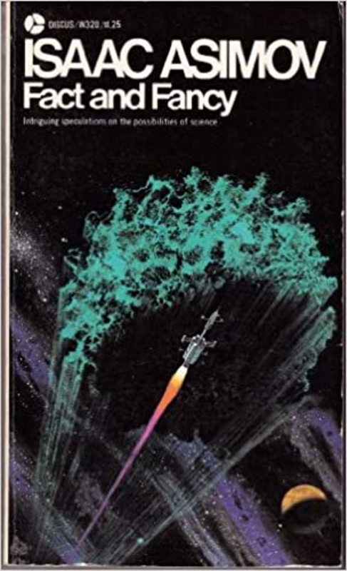 Book cover for "Fact and Fancy" by Isaac Asimov