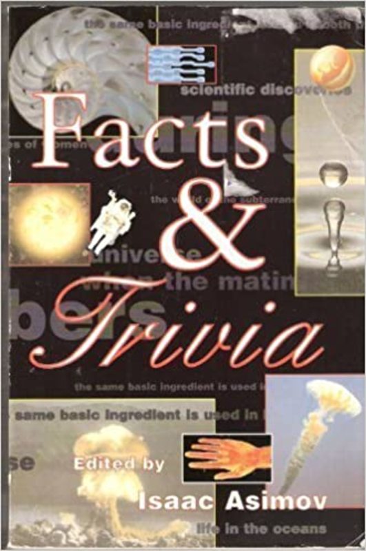 Book cover for "Facts and Trivia" by Isaac Asimov