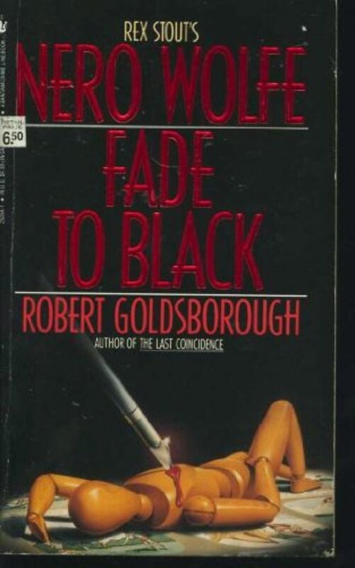 Book cover for "Fade to Black" by Robert Goldsborough