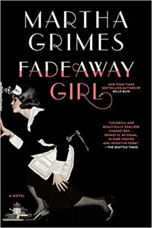 Book cover for "Fadeaway Girl" by Martha Grimes