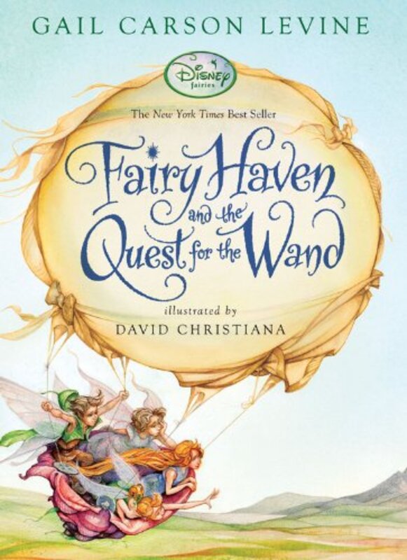 Book cover for "Fairy Haven and the Quest for the Wand" by Gail Carson Levine