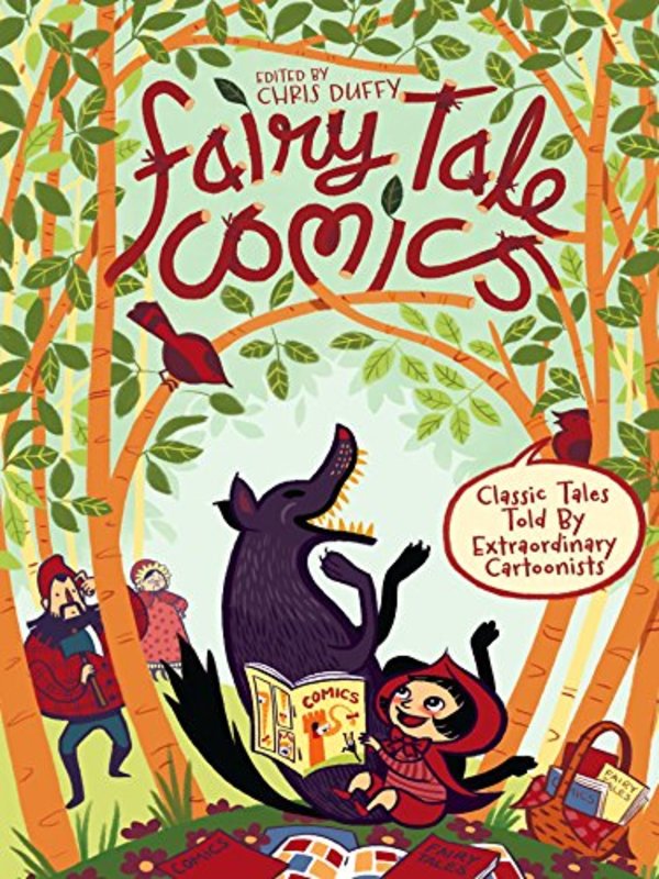 Book cover for "Fairy Tale Comics" by Chris Duffy
