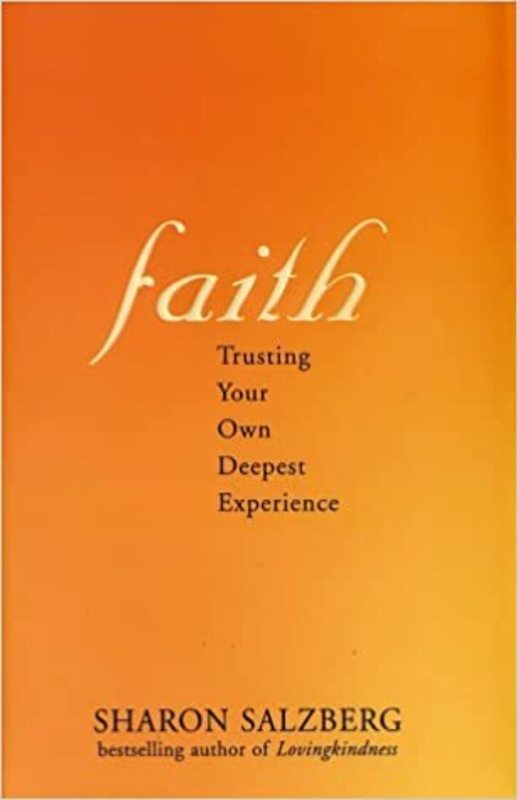 Book cover for "Faith" by Sharon Salzberg