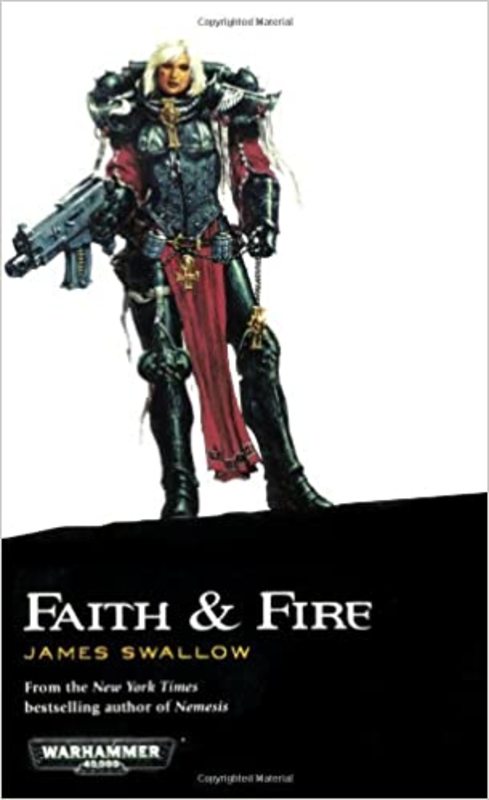 Book cover for "Faith and Fire" by James Swallow