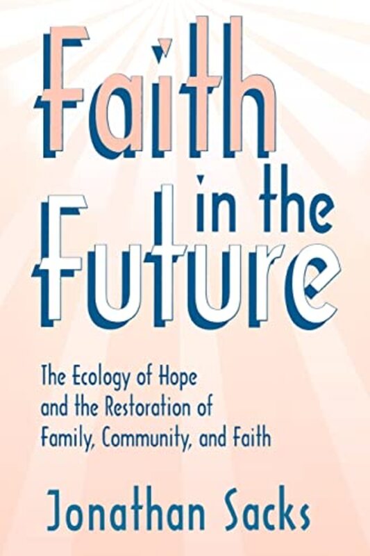 Book cover for "Faith in the Future"